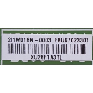 MAIN FUENTE PARA TV LG / NUMERO DE PARTE EBU67023301 / EAX69897702(1.2) / MODELO 24LQ520S-PU.BUSQNRM	